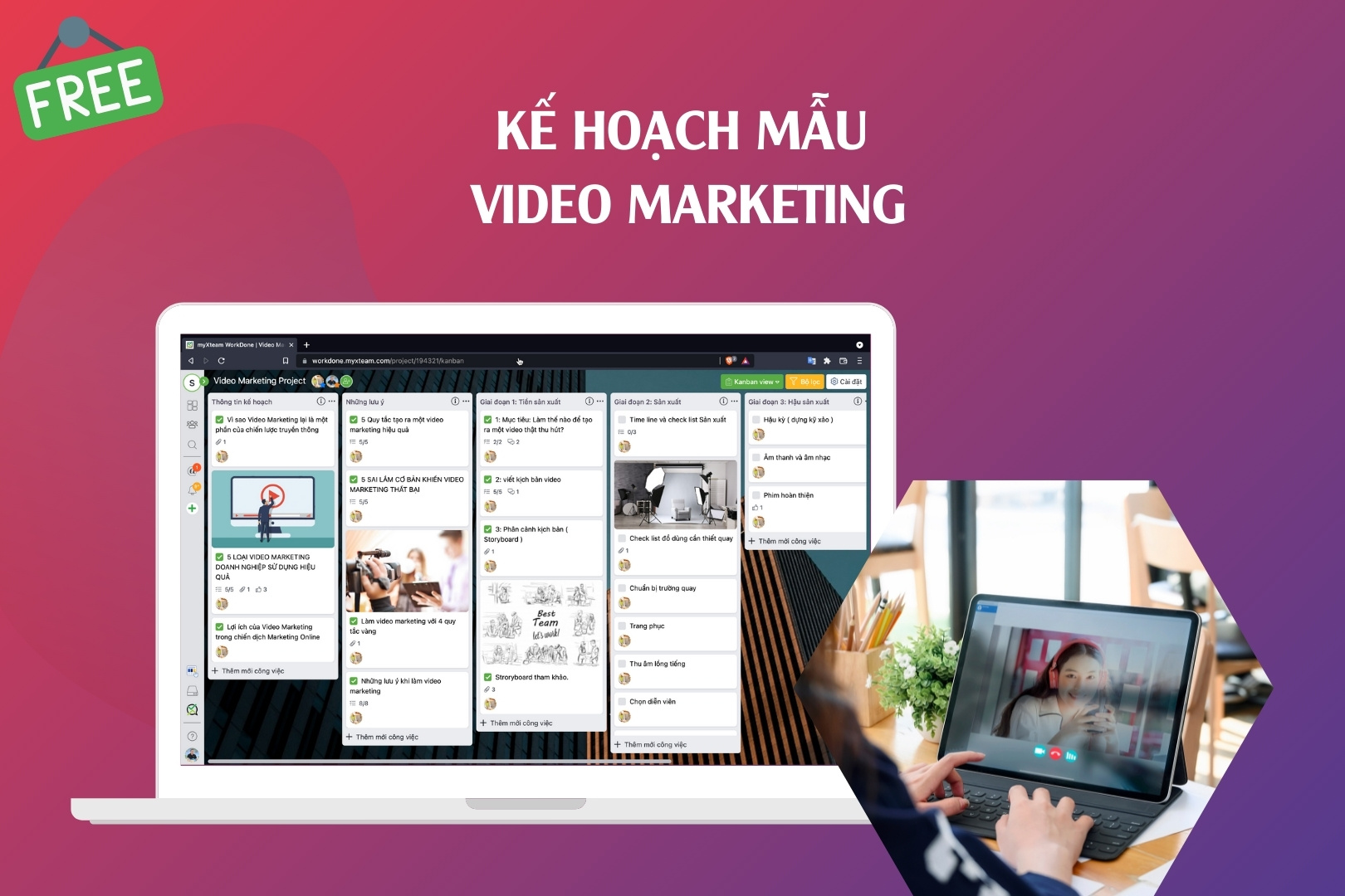 Mẫu kế hoạch Video Marketing