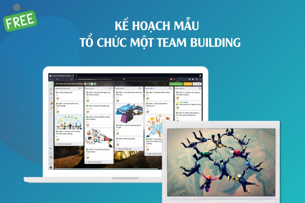 Mẫu kế hoạch tổ chức một Team Building