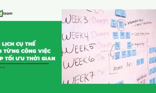Quản lý thời gian khi làm việc nhóm